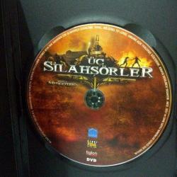 Dvd  Üç Silahşörler, The Three Musketeers, TR Dublaj. Orijinal. Sorunsuz çalışıyor.