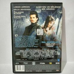Dvd  Üç Silahşörler, The Three Musketeers, TR Dublaj. Orijinal. Sorunsuz çalışıyor.