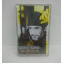Kaset Ahmet Kaya dosta düşmana karşı albümü. Orijinal. Ambalajında sıfır.