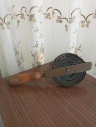 Ahşap saplı vintage metre
