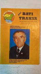 YENİ BATI TRAKYA DİKİ AYLIK AKTÜEL, TARİH VE KÜLTÜR DERGİSİ - OCAK-ŞUBAT 1993 SAYI: 118 SÜLEYMAN SEFER CIHAN - NEVZAT KARAGİL - SİNAN ŞEMLLER - VEDAT ÇORAPÇI - NAZIM ŞEN - SANLYE DEMİR - AHMET ÖMER ÜSTETİK - DERVİŞ MANİZADE - SEVİM GÖKDAĞ - H. ÜMRAN NARGÜL - İRFAN DERİCİ - KAZIM GÜLTEPE - RECEP KARA - İSMAİL TUNALI - Ö. YAŞIN - O. GÖKMEN - E. MANISALI - M. N. ÖZFATURA - ZİYA KURTARAN TÜRKLÜK DÜNYASI İÇİN 52 YILDIR DEVAM EDEN MÜCADELE - BATI TRAKYADA 29 OCAKLAR - BATI TRAKYA BARUT FİÇİSİ - BATI TRAKYADA RABITA PARMAĞI - NEVZAT KARAGİL'İ TANIMAK - YEŞİLADA DERGİSİNİN ANALİZİ - HAYATIM VE ÇALIŞMALARIM - KIBRIS TÜRKLERİNİN PROBLEMLERİ - KIBRIS TÜRK İŞLERİ KOMİSYONU - KATAK İLE KTHP'NİN BİRLEŞMESİ - KIBRIS TÜRK BİRLİĞİ - YEŞİLADA DERGİSİ VE ÇALIŞMALARIM - KIBRIS MESELESİNDE GÖRÜŞ AYRILIKLARI - ÖZAL'IN BALKANLAR SEFERİ - KIBRIS İÇİN YENİ ADIMLAR ATMAK - KIBRIS'TA FEDERASYON TEZİ - YUNAN YÖNETİMİNİN HAKSIZ UYGULAMALARINI BOYKOT - BATI TRAKYA MÜSLÜMAN TÜRK AZINLI - TAM TAKIM EKSİKSİZ  50 SAYFA - İdil Koleksiyon