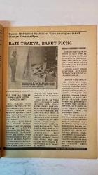 YENİ BATI TRAKYA DİKİ AYLIK AKTÜEL, TARİH VE KÜLTÜR DERGİSİ - OCAK-ŞUBAT 1993 SAYI: 118 SÜLEYMAN SEFER CIHAN - NEVZAT KARAGİL - SİNAN ŞEMLLER - VEDAT ÇORAPÇI - NAZIM ŞEN - SANLYE DEMİR - AHMET ÖMER ÜSTETİK - DERVİŞ MANİZADE - SEVİM GÖKDAĞ - H. ÜMRAN NARGÜL - İRFAN DERİCİ - KAZIM GÜLTEPE - RECEP KARA - İSMAİL TUNALI - Ö. YAŞIN - O. GÖKMEN - E. MANISALI - M. N. ÖZFATURA - ZİYA KURTARAN TÜRKLÜK DÜNYASI İÇİN 52 YILDIR DEVAM EDEN MÜCADELE - BATI TRAKYADA 29 OCAKLAR - BATI TRAKYA BARUT FİÇİSİ - BATI TRAKYADA RABITA PARMAĞI - NEVZAT KARAGİL'İ TANIMAK - YEŞİLADA DERGİSİNİN ANALİZİ - HAYATIM VE ÇALIŞMALARIM - KIBRIS TÜRKLERİNİN PROBLEMLERİ - KIBRIS TÜRK İŞLERİ KOMİSYONU - KATAK İLE KTHP'NİN BİRLEŞMESİ - KIBRIS TÜRK BİRLİĞİ - YEŞİLADA DERGİSİ VE ÇALIŞMALARIM - KIBRIS MESELESİNDE GÖRÜŞ AYRILIKLARI - ÖZAL'IN BALKANLAR SEFERİ - KIBRIS İÇİN YENİ ADIMLAR ATMAK - KIBRIS'TA FEDERASYON TEZİ - YUNAN YÖNETİMİNİN HAKSIZ UYGULAMALARINI BOYKOT - BATI TRAKYA MÜSLÜMAN TÜRK AZINLI - TAM TAKIM EKSİKSİZ  50 SAYFA