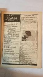 YENİ BATI TRAKYA DİKİ AYLIK AKTÜEL, TARİH VE KÜLTÜR DERGİSİ - ŞUBAT 1990 SAYI: 83 SÜLEYMAN SEFER CİHAN - NEVZAT KARAGİL - SÜLEYMAN TAKKECİ - VEDAT ÇORAPÇI - İBRAHİM VATANSEVER - DERVİŞ MANİZADE - AYHAN SONGAR - NEVZAT YALÇINTAŞ - AHMET KABAKLI - AHMET ÖMER ÜSTETİK - ENVER KAVAKLI - RIDVAN HÜSEYİNOĞLU - NEDİM ATAMER - H. ÜMRAN NARGÜL - SADIK AHMET - İBRAHİM ŞERİF - MESUT YILMAZ - TURGUT KAZAN - CEMAL ÖZBİLEN - İRFAN GÜRPINAR - YAŞAR TOPÇU - SEBAHATTİN EMİN - ADEM BEKİROĞLU - HASAN KAŞIKÇIOĞLU - HÜSEYİN AGA - ANDREA STOYANNIDIS - STIL BLEÇAS - M. MÜFTÜOĞLU - I. ONSUNOĞLU - Y. SAKARIS - AHMET MEHMET - BAY FAKİRİDİS - BAYAN KARANDREU BU NASIL YUNAN ADALETİ - TÜRKÜZ DEDİKLERİ İÇİN 18 AYA MAHKUM EDİLDİLER - BATI TRAKYA TÜRKÜNE VURULAN YUNAN PRANGALARI - DR. SADIK AHMET VE İBRAHİM ŞERİF HAPSEDİLDİLER - BATI TRAKYA TÜRK LİDERLERİNE 18 AY HAPİS - BATI TRAKYA'DA TEHLİKELİ OYUNLAR - BATI TRAKYA'DA YUNAN TERÖRÜ - MESUT YILMAZ'DAN YARALI SOYDAŞLARA GEÇMİŞ OLSUN - YUNA - TAM TAKIM EKSİKSİZ  42 SAYFA