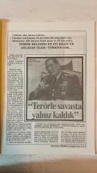 YENİ BATI TRAKYA DİKİ AYLIK AKTÜEL, TARİH VE KÜLTÜR DERGİSİ - KASIM - ARALIK 2001 SAYI: 168 SÜLEYMAN SEFER CİHAN – MEHMET REFİK ERKOÇAK – NAZIM ŞEN – CENGİZ HACIOĞLU – İHSAN KALKAVAN – İBRAHİM VATANSEVER – HASAN ŞAHİN – TURGAY HAYRULLA – MEHMET TÜRKMEN – SALİH YÖRÜK – ŞENOL IŞKIN – RIDVAN AHMEDİN – İSMAİL TUNALI – İRFAN DERİCİ – RECEP KARA – KAZIM GÜLTEPE – YAŞAR BÜYÜKANIT – HÜSEYİN KIVRIKOĞLU – RAUF DENKTAŞ – MEHMET EMİN AGA – C. ALIOSMAN – ASIM ÇAVUŞOĞLU – HASAN ATEŞ – AHMET FAİKOĞLU – GALİP GALİP – N. HASANOĞLU – SELAHATTİN YILDIZ – MEHMET HİLMİ – GÜLTEKİN KAHRAMAN – ALİ BALKAN METEL – İSMAİL TANSU – ALİ ÖNCÜ – H. HAKKI – SÜLEYMAN SEFER CİHAN – EM. ALB. İLHAN ÇİLOĞLU TÜRKİYE, TERÖR VE KOMŞULARI – TERÖRÜ DESTEKLEYEN ÜLKELER – TÜRKİYE’NİN 15 YILLIK TERÖR MÜCADELESİ – 35 BİN ŞEHİT, 400 MİLYAR DOLAR ZARAR – YAŞAR BÜYÜKANIT’TAN TERÖR DEĞERLENDİRMESİ – BATI’YA TERÖR DERSİ – YUNANİSTAN TEHLİKELİ KOMŞU – RUM-YUNAN TERÖRÜ – FENER RUM PATRİKHANESİ VE YUNANİSTAN  - TAM TAKIM EKSİKSİZ  42 SAYFA