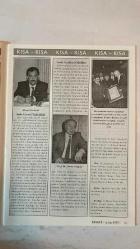 YESEVİ AYLIK SEVGİ DERGİSİ - MART–NİSAN 1997 SAYI: 39–40 ERDOĞAN ASLIYÜCE – METİN AKAR – ARSLAN BULUT – KEMAL ÇAPRAZ – MUHSİN KADIOĞLU – SÜLEYMAN KARATAŞ – VEDAT BİLGİN – ERDİNÇ YAZICI – KUDRET FİKİRLİ – HÜSEYİN DİKİCİ – MEHMET DEMİRTOLA – SELÇUK BESEN – AYDIN EROL – GÖZDE RAMAZANOĞLU – CEM KAYGUSUZ – LOKMAN UZEL – GÂRLÎ AMANMURATOĞLU – AHMET ÖZDEMİR – OSMAN TÜRKAY – CENGİZHAN YURDANUR TÜRK DÜNYASI YESEVİ SEVGİSİYLE 5. DEFA İSTANBUL’DA KUCAKLAŞTI – TÜRK KAHRAMANLIĞININ DESTANLAŞTIĞI BELDE: ÇANAKKALE – NEVRUZ BAYRAMI – ORTA ASYA’DA SSCB BASKISI – DÜNYA KAZAK TÜRKLERİ KURULTAYI – YESEVİ SOFRASI – TÜRK DÜNYASINDAN YESEVİ’YE HEDİYELER – V. TÜRK DÜNYASI KURULTAYI – HAKASYA TÜRK CUMHURİYETİ – İNGİLİZ BELGELERİ – ATAYURTTAN ANAYURTA – ÇOCUK SAYFASI – ÇANAKKALE’NİN COĞRAFİ, TARİHİ VE KÜLTÜREL YAPISI – FOLKLOR, TARIM, BALIKÇILIK VE ÜZÜM YETİŞTİRİCİLİĞİ – DERGİ ABONE VE REKLAM BİLGİLERİ - TAM TAKIM EKSİKSİZ  36 SAYFA