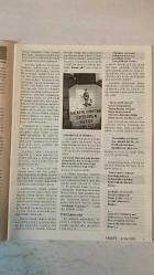 YESEVİ AYLIK SEVGİ DERGİSİ - MART–NİSAN 1997 SAYI: 39–40 ERDOĞAN ASLIYÜCE – METİN AKAR – ARSLAN BULUT – KEMAL ÇAPRAZ – MUHSİN KADIOĞLU – SÜLEYMAN KARATAŞ – VEDAT BİLGİN – ERDİNÇ YAZICI – KUDRET FİKİRLİ – HÜSEYİN DİKİCİ – MEHMET DEMİRTOLA – SELÇUK BESEN – AYDIN EROL – GÖZDE RAMAZANOĞLU – CEM KAYGUSUZ – LOKMAN UZEL – GÂRLÎ AMANMURATOĞLU – AHMET ÖZDEMİR – OSMAN TÜRKAY – CENGİZHAN YURDANUR TÜRK DÜNYASI YESEVİ SEVGİSİYLE 5. DEFA İSTANBUL’DA KUCAKLAŞTI – TÜRK KAHRAMANLIĞININ DESTANLAŞTIĞI BELDE: ÇANAKKALE – NEVRUZ BAYRAMI – ORTA ASYA’DA SSCB BASKISI – DÜNYA KAZAK TÜRKLERİ KURULTAYI – YESEVİ SOFRASI – TÜRK DÜNYASINDAN YESEVİ’YE HEDİYELER – V. TÜRK DÜNYASI KURULTAYI – HAKASYA TÜRK CUMHURİYETİ – İNGİLİZ BELGELERİ – ATAYURTTAN ANAYURTA – ÇOCUK SAYFASI – ÇANAKKALE’NİN COĞRAFİ, TARİHİ VE KÜLTÜREL YAPISI – FOLKLOR, TARIM, BALIKÇILIK VE ÜZÜM YETİŞTİRİCİLİĞİ – DERGİ ABONE VE REKLAM BİLGİLERİ - TAM TAKIM EKSİKSİZ  36 SAYFA