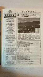 YESEVİ AYLIK SEVGİ DERGİSİ - KASIM 1998 SAYI: 59 - KEMAL ÇAPRAZ – MUHSİN KADIOĞLU – SÜLEYMAN KARATAŞ – VEDAT BİLGİN – ERDİNÇ YAZICI – KUDRET FİKİRLİ – HÜSEYİN DİKİCİ – MEHMET DEMİRTOLA – SELÇUK BESEN – A. MAZHAR KARPUZOĞLU – GÖZDE RAMAZANOĞLU – AHMET ÖZDEMİR – MUSTAFA USLU – UĞUR TEKİN – RAMAZAN ÖZEY – HARUN GÜNGÖR – DURSUN ÖZDEN – ALİ RIZA GÖNÜLLÜ – GİRAY SAYNUR ALTUĞ – CENGİZHAN YURDANUR TURHAL GEZİ YAZISI VE SANAYİ TESİSLERİ – 75. YILINDA CUMHURİYETİMİZ VE ŞİİRİMİZ – AVRUPA BİRLİĞİ ÜZERİNE ELEŞTİRİ – YAHYA KEMAL BEYATLI ANMA PROGRAMI – TÜRK DÜNYASI HABERLERİ – MISIR’DA TÜRK DÜŞMANLIĞI – TARİHTE TÜRK DEVLETLERİ – ÇUVAŞLAR’IN DİNİ – KÜTAHYALI SANATÇILAR – HARPUT’TA GÜNEŞ TUTULMASI – ALANYA’DA İPEK DOKUMACILIĞI – RUSYA TÜRKLERİ ARASINDA FİKİR HAREKETLERİ – DEDE KORKUT’TAN SEÇMELER – ATATÜRK HAKKINDA YABANCI GÖRÜŞLER – ŞİİR İKİNDİLERİ – SÖĞÜT’TE TERMAL SERAMİK – VİYANA KUŞATMASINDAN ÇIKAN LEZZET – DERGİ ABONE VE REKLAM BİLGİLERİ – DÜNYA TEMSİLCİLERİ LİSTES - TAM TAKIM EKSİKSİZ  36 SAYFA
