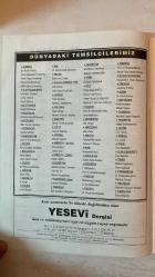 YESEVİ AYLIK SEVGİ DERGİSİ - TEMMUZ 1999 SAYI: 67 - VEDAT BİLGİN – ERDİNÇ YAZICI – KUDRET FİKİRLİ – HÜSEYİN DİKİCİ – MEHMET DEMİRTOLA – SELÇUK BESEN – A. MAZHAR KARPUZOĞLU – GÖZDE RAMAZANOĞLU – ALPARSLAN OZAN – BABEK KURBANOV – METİN ERİŞ – VEFA ENSEROV – CENGİZHAN YURDANUR – AYHAN İNAL  TÜRK DÜNYASI KURULTAYI (DENİZLİ) – AKDENİZ’İN İNCİLERİNDEN KAŞ – DELİORMAN’DAN KARADENİZ’E – TÜRKİSTAN’DA CEDİDÇİLİK HAREKETİ – AZERBAYCAN SANATI – KIRKPINAR ER MEYDANI AVRUPA’YA TAŞINDI – ÇATALCA SUBAŞI HAN MEZARLARI – BULGARİSTAN’DA OSMANLI İZLERİ – VAH TAHİR BABA VAH – RUHUMUZUN EZELİ NEVRUZ – DEDE KORKUT’TAN SEÇMELER – BULDAN ZİYARETİ – OĞUZ KÖYÜ VE DENİZLİ GİRİŞİ – TAVŞAN YILI KURULTAYI – TEMMUZ AYI ADLARI VE FOLKLORİK YANSIMALARI – HAKAS MİTOLOJİSİNDE DAĞLAR VE KURBAN GELENEĞİ - TAM TAKIM EKSİKSİZ  36 SAYFA