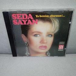 CD Seda Sayan ya benim olursun. Orijinal 1990 pembe bandrollü dönem baskı albüm. NADİR. iyi durumda koleksiyonluk