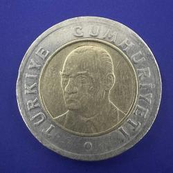 1 YTL 2005. Yeni Türk Lirası