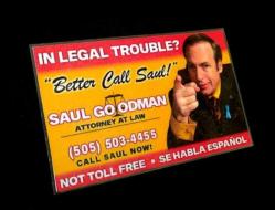 Antika - Better Call Saul Kartvizit - kitantik - kitaLog