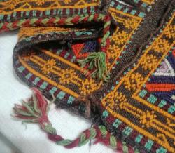 Antika el dokuma heybe