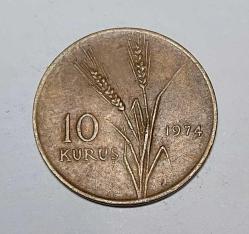 1974 BAKIR 10 KURUŞ