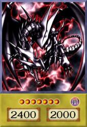 Yugioh Red Eyes Black Dragon Anime Kart
