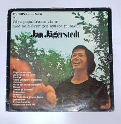 JAN JÄGERSTEDT - VARA POPULÂRASTE VISOR MED HELA SVERIGES NYASTE TRUBADUR -  33'LÜK LP PLAK 10/8,5 KONDİSYONDA