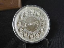 Darphane Türkiye Cumhuriyeti'nin 100. Yılı Gümüş Hatıra Parası ve Özel Ahşap Hatıra Para Kutusu