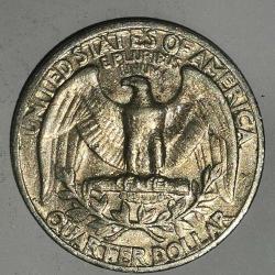 AMERİKA  1972   25 CENT ÇEYREK DOLAR