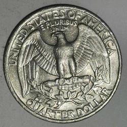 AMERİKA 1980    25 CENT ÇEYREK DOLAR