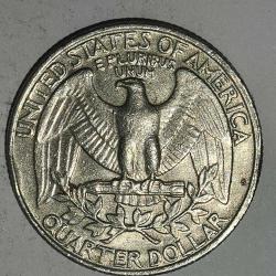 AMERİKA 1984   25 CENT ÇEYREK DOLAR