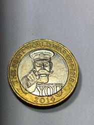 İngiltere 2 Pound Hatıra Para