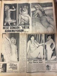 MODERN GAZETESİ DOĞUM GÜNÜ HEDİYESİ - 3 - 11 MART 1975 - TAM TAKIM 8 SAYFADIR -Neşe Güngör-Özden Yüce-Tülay-Aysel İpar-Ekrem Bora-Yaşar Özel-Helga Sevisiyar-Türkan Şoray-Cüneyt Arkın-Filiz Akın-Tarık Akan-Ayhhan Işık-H. Koçyiğit-Fatma Girik-Kadir İnanır-Neriman Köksal-Azmi Nihad-Deniz Günal-Yüksel Özhasap-A. Rıza Binboğa-Müjdat Gezen-Süleyman Turan-Hayko-René Andre-Roberto Loro-Serpil Barlas-Asu Maralman-Mimi-Hulusi Tunca-Hülya Saygın Delisin-Cici Kızlar-Çok sıkı fıkı dost oldular-Sağlık ve beslenme-Modern seks kılavuzu-Hayko’da tenzilat-Niye çattın kaşlarını Geceler-İkimiz bir fidanız Son ümidim-Beyrut’a giderken yolunu şaşırıp Adana’ya düştü-Artık korkmuyorum-Hangi yıldızın ne kadar sevildiği ortaya çıktı-Türkan Şoray DEV Şölen’in kraliçesiydi-Osmanlı Sarayında 102 çocuklu padişah-21 yaşındaki foto model soyunarak milyoner oldu-Hem şantöz hem de boğa güreşçisi-2 milyon lira toplandı-Birbirimizi tanıyalım-Pop müzik-Plak dünyasından-Plakların yarışı-Kısa haberler-Yarası olan gocunur-Kö