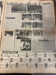MODERN GAZETESİ DOĞUM GÜNÜ HEDİYESİ - 3 - 11 MART 1975 - TAM TAKIM 8 SAYFADIR -Neşe Güngör-Özden Yüce-Tülay-Aysel İpar-Ekrem Bora-Yaşar Özel-Helga Sevisiyar-Türkan Şoray-Cüneyt Arkın-Filiz Akın-Tarık Akan-Ayhhan Işık-H. Koçyiğit-Fatma Girik-Kadir İnanır-Neriman Köksal-Azmi Nihad-Deniz Günal-Yüksel Özhasap-A. Rıza Binboğa-Müjdat Gezen-Süleyman Turan-Hayko-René Andre-Roberto Loro-Serpil Barlas-Asu Maralman-Mimi-Hulusi Tunca-Hülya Saygın Delisin-Cici Kızlar-Çok sıkı fıkı dost oldular-Sağlık ve beslenme-Modern seks kılavuzu-Hayko’da tenzilat-Niye çattın kaşlarını Geceler-İkimiz bir fidanız Son ümidim-Beyrut’a giderken yolunu şaşırıp Adana’ya düştü-Artık korkmuyorum-Hangi yıldızın ne kadar sevildiği ortaya çıktı-Türkan Şoray DEV Şölen’in kraliçesiydi-Osmanlı Sarayında 102 çocuklu padişah-21 yaşındaki foto model soyunarak milyoner oldu-Hem şantöz hem de boğa güreşçisi-2 milyon lira toplandı-Birbirimizi tanıyalım-Pop müzik-Plak dünyasından-Plakların yarışı-Kısa haberler-Yarası olan gocunur-Kö