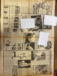 MODERN GAZETESİ DOĞUM GÜNÜ HEDİYESİ - 23 - 29 MAYIS 1978 - TAM TAKIM 8 SAYFADIR -NÜKHET DURU FOTOĞRAFLARI - NÜKHET DURUNUN ÜSTSÜZ ÇIPLAK ŞAHANE 5 FOTOĞRAFI - Zeki Müren-Mehlika Kentar-Nazan Berk-Hülya Süer-Nurhan Damcıoğlu-Nalan Çöl-A. Rıza Binboğa-Neco-Nil Burak-Murat Fırat-Türkan Şoray-Ahu Tuba-Süheyla Taner-Nükhet Duru-Ayşe Aydemir-Shirley Below-Ferhan Devletşahioğlu-Enis Kunt-Bülent Oran-Fifi-Yakup Bey-Hayşan Yüksel-Hülya Saygın Modern Gazete’nin son şaheseri-Modern Gazete Güzeller Albümü-Sanat eseri-Nalan Çöl yine kayıplara karıştı-Kim nerede nasıl eğleniyor-Flaş flaş flaş-Yarası olan gocunur-Zararın neresinden dönülürse kârdır-Ti-şört ti-şört ti-şört-Ölümsüz ses yine sahnede-Boğaziçi bir başka güzelleşti bu bahar Zeki Müren ile-Plakların yarışı-Sevdiğiniz şarkılar-En güzel erotik aşk mektupları-Türkan Şoray’a-Ahu Tuba’ya-Süheyla Taner’e-Catherine-Şalvardan çıkan güzel-Günahkâr rahibeler-Şiir köşesi-Akşamlar ve ben-Benim dostlarım