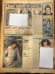 MODERN GAZETESİ DOĞUM GÜNÜ HEDİYESİ - 23 - 29 MAYIS 1978 - TAM TAKIM 8 SAYFADIR -NÜKHET DURU FOTOĞRAFLARI - NÜKHET DURUNUN ÜSTSÜZ ÇIPLAK ŞAHANE 5 FOTOĞRAFI - Zeki Müren-Mehlika Kentar-Nazan Berk-Hülya Süer-Nurhan Damcıoğlu-Nalan Çöl-A. Rıza Binboğa-Neco-Nil Burak-Murat Fırat-Türkan Şoray-Ahu Tuba-Süheyla Taner-Nükhet Duru-Ayşe Aydemir-Shirley Below-Ferhan Devletşahioğlu-Enis Kunt-Bülent Oran-Fifi-Yakup Bey-Hayşan Yüksel-Hülya Saygın Modern Gazete’nin son şaheseri-Modern Gazete Güzeller Albümü-Sanat eseri-Nalan Çöl yine kayıplara karıştı-Kim nerede nasıl eğleniyor-Flaş flaş flaş-Yarası olan gocunur-Zararın neresinden dönülürse kârdır-Ti-şört ti-şört ti-şört-Ölümsüz ses yine sahnede-Boğaziçi bir başka güzelleşti bu bahar Zeki Müren ile-Plakların yarışı-Sevdiğiniz şarkılar-En güzel erotik aşk mektupları-Türkan Şoray’a-Ahu Tuba’ya-Süheyla Taner’e-Catherine-Şalvardan çıkan güzel-Günahkâr rahibeler-Şiir köşesi-Akşamlar ve ben-Benim dostlarım