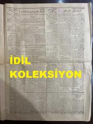 Osmanlıca İkdam Gazetesi, Orijinal Dönem Basım - 11 Ocak 1921 - Sayı: 8561 - Hicri: 1 Cemaziyelevvel 1339 - Rumi: 11 Kanun-i Sani 1337 - Bursa Ve Uşak Cephelerinde Yeni Muharebat: Yunan Tebliğ-i Resmileri Yunan Kıtaatının Kuvay-ı Milliye'ye Taarruz Ederek Püskürtmüş Olduğunu Haber Veriyor - Yunanlılar Bursa Cephesini Mühim Surette Takviye Etmişler - Konferans Tarihi Resmen Takarrür Etti: İngiltere'nin Paris Sefiri, Konferansın 19 Kanun-i Sani'de Paris'te İnikadına İngiltere'nin Muvafakat Ettiğini Fransa Hükümetine Resmen Tebliğ Etti - Yunan Rical-i Siyasiyesi Arasında İhtilaf: Rüesadan İsteratos Muhtelit Bir Kabine Yerine Mebusandan Mürekkep Bir Heyet-i Vükela Teşkili Fikrinde Bulunuyor - Rumların Loyd Corc'a Teşekkürü: İstanbul Rum Müdafaa-i Milliye Cemiyeti, Sevr Muahedesinin Adem-i Tadili Hakkındaki Beyanatından Dolayı Mister Loyd Corc'a Beyan-ı Teşekkürü Mutazammın Bir Telgrafname Keşide Etmişlerdir - Hürriyet Aşkı, Vatan Aşkı (Yakup Kadri) - Anadolu Heyeti, Yeniden Bir Memur İzamı