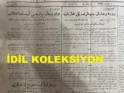 Osmanlıca İkdam Gazetesi, Orijinal Dönem Basım - 11 Ocak 1921 - Sayı: 8561 - Hicri: 1 Cemaziyelevvel 1339 - Rumi: 11 Kanun-i Sani 1337 - Bursa Ve Uşak Cephelerinde Yeni Muharebat: Yunan Tebliğ-i Resmileri Yunan Kıtaatının Kuvay-ı Milliye'ye Taarruz Ederek Püskürtmüş Olduğunu Haber Veriyor - Yunanlılar Bursa Cephesini Mühim Surette Takviye Etmişler - Konferans Tarihi Resmen Takarrür Etti: İngiltere'nin Paris Sefiri, Konferansın 19 Kanun-i Sani'de Paris'te İnikadına İngiltere'nin Muvafakat Ettiğini Fransa Hükümetine Resmen Tebliğ Etti - Yunan Rical-i Siyasiyesi Arasında İhtilaf: Rüesadan İsteratos Muhtelit Bir Kabine Yerine Mebusandan Mürekkep Bir Heyet-i Vükela Teşkili Fikrinde Bulunuyor - Rumların Loyd Corc'a Teşekkürü: İstanbul Rum Müdafaa-i Milliye Cemiyeti, Sevr Muahedesinin Adem-i Tadili Hakkındaki Beyanatından Dolayı Mister Loyd Corc'a Beyan-ı Teşekkürü Mutazammın Bir Telgrafname Keşide Etmişlerdir - Hürriyet Aşkı, Vatan Aşkı (Yakup Kadri) - Anadolu Heyeti, Yeniden Bir Memur İzamı