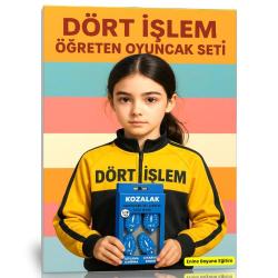 Çocuklara Dört İşlem Öğreten Oyuncak Seti (7-12 Yaş)