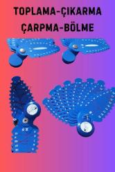 Çocuklara Dört İşlem Öğreten Oyuncak Seti (7-12 Yaş)