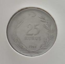 25 KURUŞ 1961