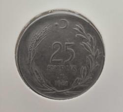 25 KURUŞ 1961