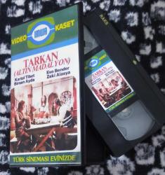 TARKAN ALTIN MADALYON 1972 SANSÜRSÜZ 1 SAAT 24 DAKİKA TELESİNE VHS