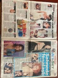 SABAH YILDIZI GAZETESİ DOĞUM GÜNÜ HEDİYESİ - 12 MART 1999 - TAM TAKIM 8 SAYFADIR -Tanju Babacan-Nadide Sultan-Ajda Pekkan-Demet Şener-Emel Yıldırım-Ersul Acar-Hakan Ural-Magazin Kralı-Magazin Gazetesi-Gönül Yazar-Sevda Demirel-Hanife Aslan-Türkan Şoray-Ferdi Tayfur-Kudret Şandra-Yüksel Uzel-Louis Vuitton-Bilge-Uğur-Arzu-Ece-Evren-Tülay-Şebnem-Abdullah-Erbil-Bülent Ersoy-Hande Ataizi-Emel-Ebru Türel-Nadya-Yılmaz Şener-Bülent Özveren-Sibel Tüzün-Tuğrul Şan-Serhat Ersöz-Nalan-Yusuf Güney-Tanju Balıklı Rum Hastanesi-Çankaya çıplağı sosyeteye karıştı-Böyle rezalet olmaz-İmamı kandırıp erkeğe nikah yaptılar-Ve aynı gece erkek modacıyı erkek eşi hastanelik etti-Nikah kıydıran ünlü modacı Tanju Babacan-Nadide Sultan ‘Tanju gibi kimse dikemez’-İmamı nasıl kandırdılar-Kimlere elbise dikti-Aynadaki Ajda mı-Bir yıldızın iç dünyası-Çankaya çıplağı sosyeteye karıştı-Mimarlar Demet fırsatına dikkat-Çok mutluyuz-Safiş aşk sarhoşu-İsrail bileti kesiliyor-Hem göze hem kulağa-Ölümün soğuk nefesi-Rüyada g