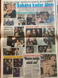 HAFTASONU GAZETESİ DOĞUM GÜNÜ HEDİYESİ - 15 KASIM 1991 - SAYI: 46 - 8 SAYFADIR -Muazzez Ersoy-Yıldırım Bekçi-Yeşim Salkım-Pınar Eliçe-Ahmet Karaman-Nurdan Torun-Ahu Tuğba-Melike Demirağ-Mehmet Kuşan-Ali Sayar-Canan Mutluer-Hülya Avşar-Fedon-Hayko-Müjde Ar-Gönül Yazar-Nigar Uluer-Ayten Gökçer-Naciye Sancak-Meral Konrat-Mesude Zihni Okyay-Cüneyt Kurt-Sirap Özöğlen-Murat Paşalı-Saadet Şenel-Feryal Yurdaer-Ceylan Yurdaer-Lale De Marchi-Leyla Aktay-Nermin Gölgeç-Sadık Gölgeç-Banu Yaşar-Servran Yaşar-Demir Karos-Nalan Ak-Oğuz Atay-Sıyket Çileli-Bennu Sınay-Müge Karakanbaz-Nurhan Musaoğlu-Aşkın Budak-Beral Demiray-Levent Ergin-Biles Yalçın-Arzu Akçaylı-Nilüfer Mustecapoğlu-Funda Sönmez-Berna Başaran-Mahir Edali-Layis Toru-Sükran Atılgan-Serhan Yaşar-Mine Turgay-Leman Şahin-Mert Şahin-Evren Roydaş-Ali Met-Rüya Kıvrak-Rıfat Balcı-Suna Çetin-Leyla Altan-Nico Maksemin-Yılmaz Sanlı-Neyla Sanlı-Figen Mirkelam-Bülent Bilir-Turgay Erkin-Engin Erkin-Nursan Göknel-Ebru Göknel-Alev Özsezgin-Gülay Dolu-F