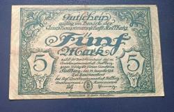 Almanya 1918 5 Mark