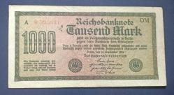 Almanya 1922 1000 Mark