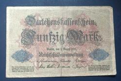 Almanya 1914 50 Mark