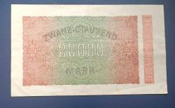 Almanya 1923 20000 Mark