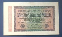 Almanya 1923 20000 Mark