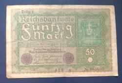 Almanya 1919 50 Mark