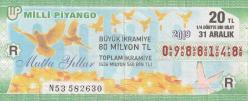 MİLLİ PİYANGO BİLET