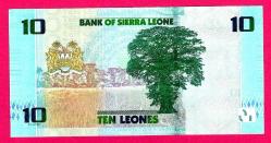 SIERRA LEONE 10 LEONE 2022 P 37. UNC (TK 18 716) ÇİL