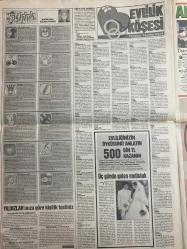 HAFTASONU GAZETESİ DOĞUM GÜNÜ HEDİYESİ - 1993 lü yıllar - 8 SAYFADIR -Dönme-Ateş Çelik-Rüstem Batum-Yıldız Batum-Yasemin Batum-Tilbe Batum-Ramize Dağlı-Yavuz Demir-Ayça Eraklıks-Didem Okan-Bülent Cankurt-Özcan Uluyol-Meral-Serra Türk-Erken Talu-Sami Değer-Mehmet Tura-Nükhet Alben-Ahmet Çapa-Yıldız Mavitan-Gülşen Işık-Zeynep Selçuk-Ali Selçuk-Banu Başar-Ayşe Gurur-Merve Yerdelen-Ada-Levent-Erhan-Sibel Can-Mahsun Kırmızıgül-İbrahim Tatlıses-Orhan Gencebay-Müslüm Gürses-Burhan Kencebay-Muammer Uzelli-Atilla Alpsakarya-Mustafa Güneş-Şahin Özer-Ahmet Selçuk İlkan-Sabri Bahçeci-İskender Ulus-Gül Erda-Mazhar Alanson-Fuat Güner-Özer Ahıska-Muazzez Abacı-Ayşegül Abacı-Funda Abacı-Birsen Abacı-Hülya Süer-Derya Tuna-Yeşim Aral-Banu Dönmez-Zerrin Özer-Banu Koçoğlu-Tarkan-Yüksel Şengül-Kadir İnanır-Fatih Ürek-Zühre Altınışık-Gökhan Akduğan-Gökhan Semiz-Abdullah Şahin-Muhtesem Nejat-Koşan Dr. Köksal-Görünmeyen adamın gözüyle-Dönme’nin kocası çürük çıktı-Görünmeyen adamın gözüyle-Sen dul-Sağlık için
