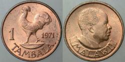 ** MALAVİ 1 TAMBALA 1971 MALAWİ ÇİL(-)