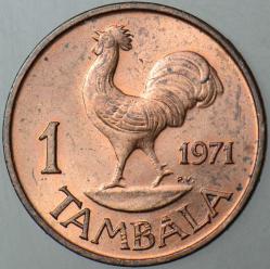 ** MALAVİ 1 TAMBALA 1971 MALAWİ ÇİL(-)