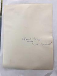 TÜRK HALK MÜZİĞİ SANATÇISI AHMET SEZGİN'İN ORİJİNAL BÜYÜK BOY FOTOĞRAFI - 24 x 18 cm EBADINDA - AHMET SEZGİN EVİNDE TELEFON GÖRÜŞMESİ YAPARKEN ÇEKİLMİŞ NET KALİTEDE BİR FOTOĞRAF (ÇETİN ŞENCAN) ÖZEL ARŞİV