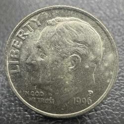 ABD 1 Dime 1996 P. Amerika Birleşik Devletleri